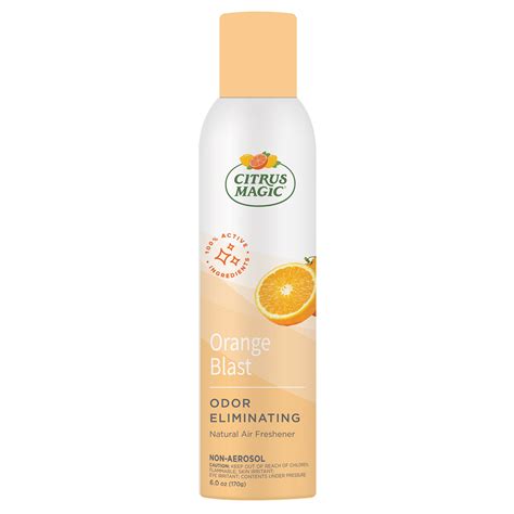 Natural Air Fresheners: Why Citrus Scented Magic Spray is the Best Choice